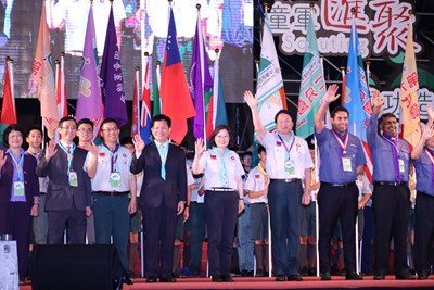童軍全國大露營　17國12000童軍同樂